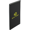 Rocketbook Executive Flip Notebook in Black — supplier decorated view