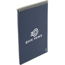 Rocketbook Executive Flip Notebook in Navy — supplier decorated view