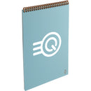Rocketbook Executive Flip Notebook in Turquoise — supplier decorated view