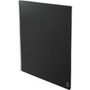 Rocketbook Fusion Letter Notebook Set — Black (BK) — blank left angle