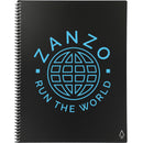 Rocketbook Fusion Letter Notebook Set — Black (BK) — decorated front view