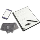 Rocketbook Fusion Letter Notebook Set — Black (BK) — notebook, pen and cloth set