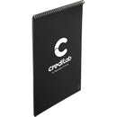 Rocketbook Letter Flip Notebook Set in Black — supplier decorated view