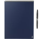 Rocketbook Letter Flip Notebook Set in Navy — supplier blank front view