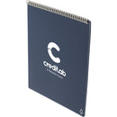 Rocketbook Letter Flip Notebook Set in Navy — supplier decorated view