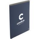 Rocketbook Letter Flip Notebook Set in Navy — supplier decorated view