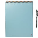 Rocketbook Letter Flip Notebook Set in Turquoise — supplier blank front view