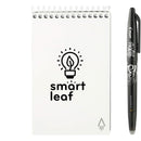 Rocketbook Mini Notebook Set in White — supplier decorated front view