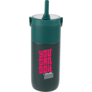 Roots 20 oz Ceramic Lined Travel Tumbler with Straw custom branded promotional drinkware