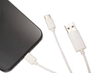 Route Light Up Logo 5-in-1 Cable in White — supplier product detail view