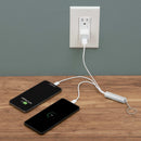 Route Light Up Logo 5-in-1 Cable in White — supplier blank view