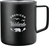 Rover Copper Vacuum Insulated Camp Mug 14oz custom branded promotional drinkware — 1