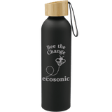 Ryze Aluminum Sports Water Bottle 22 oz with FSC® Bamboo Lid custom branded promotional drinkware — 1