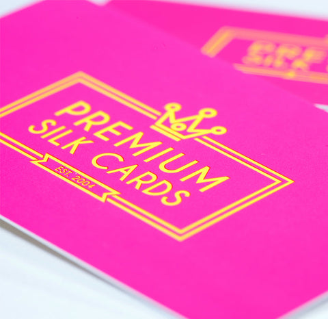 Same Day Silk Matte Laminated Business Cards