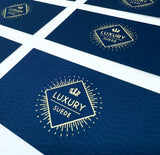Same Day Suede Soft Touch Business Cards — 1