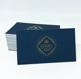 Same Day Suede Soft Touch Business Cards — additional view — 2