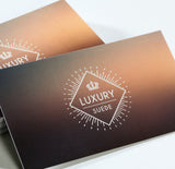 Same Day Suede Soft Touch Business Cards — additional view — 3