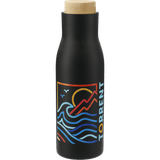 Shaco Copper Vac Bottle w/ FSC® 100% Bamboo Cap 17oz custom branded promotional drinkware — 1