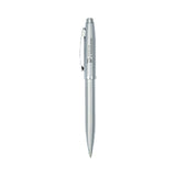 Sheaffer® 100 Brushed Chrome Ballpoint custom branded promotional pens — 1