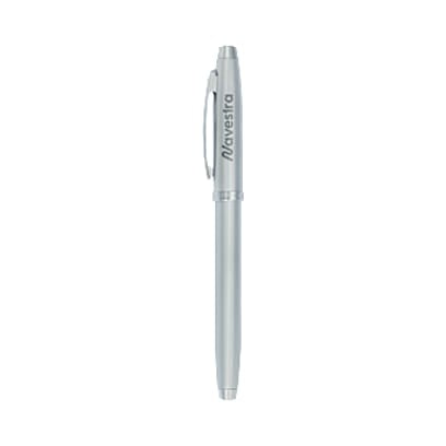 Sheaffer® 100 Brushed Chrome Roller Ball custom branded promotional pens