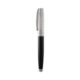 Sheaffer® 300 Glossy Black and Chrome Rollerball Pen custom branded promotional pens — 1