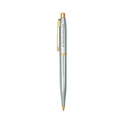 Sheaffer® VFM Polished Chrome with Gold Ballpoint custom branded promotional pens