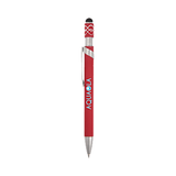 Simple Fidget Recycled Stylus Gel Pen custom branded promotional pens — 1