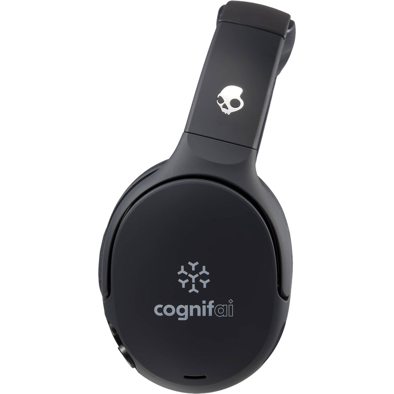 Skullcandy Crusher 720 Wireless Headphones in Black — supplier decorated front view