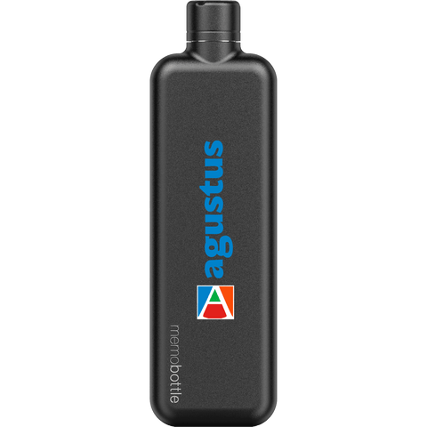 Slim Stainless Steel memobottle™ 20 oz custom branded promotional drinkware