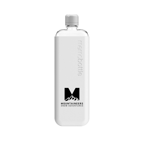 Slim Tritan™ memobottle™ 15 oz with Silicone Sleeve custom branded promotional drinkware