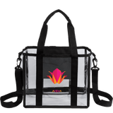 Small Clear Stadium Tote custom branded promotional totes — 1