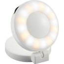 SnapLight Magnetic 360 Selfie Light in White — supplier blank view