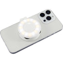 SnapLight Magnetic 360 Selfie Light in White — supplier blank detail view