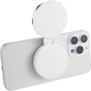 SnapLight Magnetic 360 Selfie Light in White — supplier blank detail view