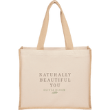 Sol Recycled Cotton & Jute Shopper Tote custom branded promotional totes — 1