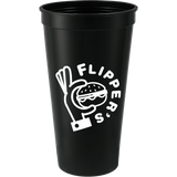 Solid 24oz Stadium Cup custom branded promotional drinkware — 1
