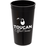 Solid 32oz Stadium Cup custom branded promotional drinkware — 1