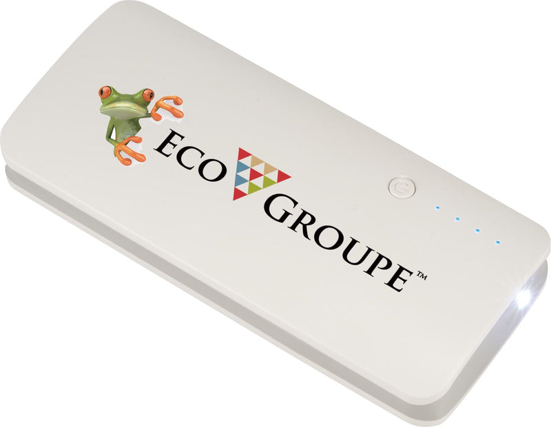 Spare 10000 mAh Power Bank 7121-18WH White (WH), supplier product view 1