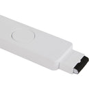 Spin-It Phone Holder and Screen Cleaner in White — supplier blank detail view
