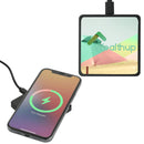 Square Wireless Charging Pad SM-2830BK Black (BK), supplier product view 1
