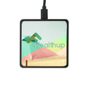 Square Wireless Charging Pad SM-2830BK Black (BK), supplier product view 7