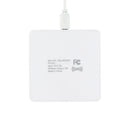Square Wireless Charging Pad SM-2830WH White (WH), supplier product view 4