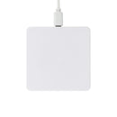 Square Wireless Charging Pad SM-2830WH White (WH), supplier product view 6