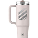 Stanley Quencher ProTour 30 oz tumbler — Rose Quartz — example decorated front view 33