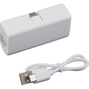 Stay Powered 1,200 mAh Power Bank with Type-C Tip SM-2856WH White (WH), supplier product view 7