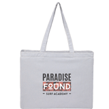 Striped Pacific Recycled Cotton Shopper Tote custom branded promotional totes — 1