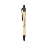 Sugarcane Paper Gel Pen custom branded promotional pens — 1