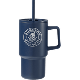 Summit 18 oz Vacuum Insulated Mug with Straw custom branded promotional drinkware — 1