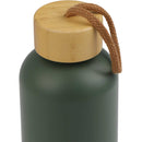 Tania Recycled Bottle w/ FSC® 100% Bamboo Lid 26oz — Sage Green — blank detail view
