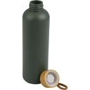 Tania Recycled Bottle w/ FSC® 100% Bamboo Lid 26oz — Sage Green — blank front view